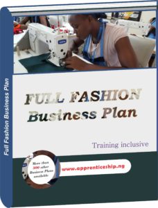 Full Fashion Business Plan